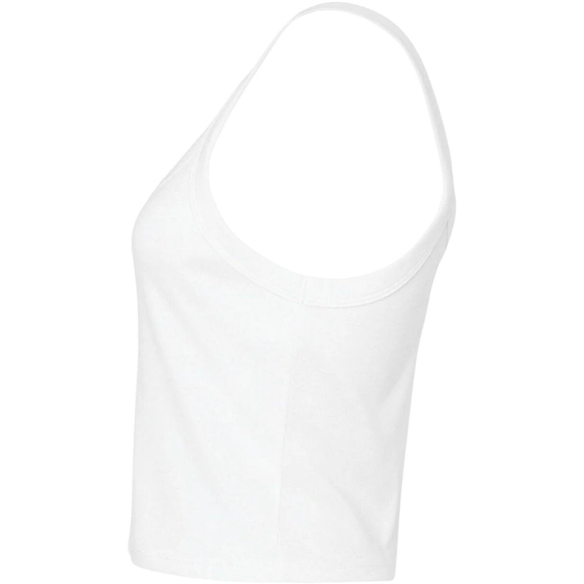 Tank Speghetti Strap  Shirt White Bella 100 % Cotton  Size  XLarge