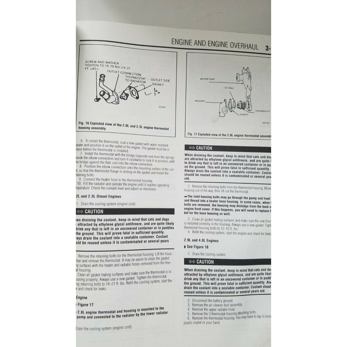 1983 - 90  Chilton's Ford Ranger Bronco II Repair Manual 2 and 4 Wheel Drive