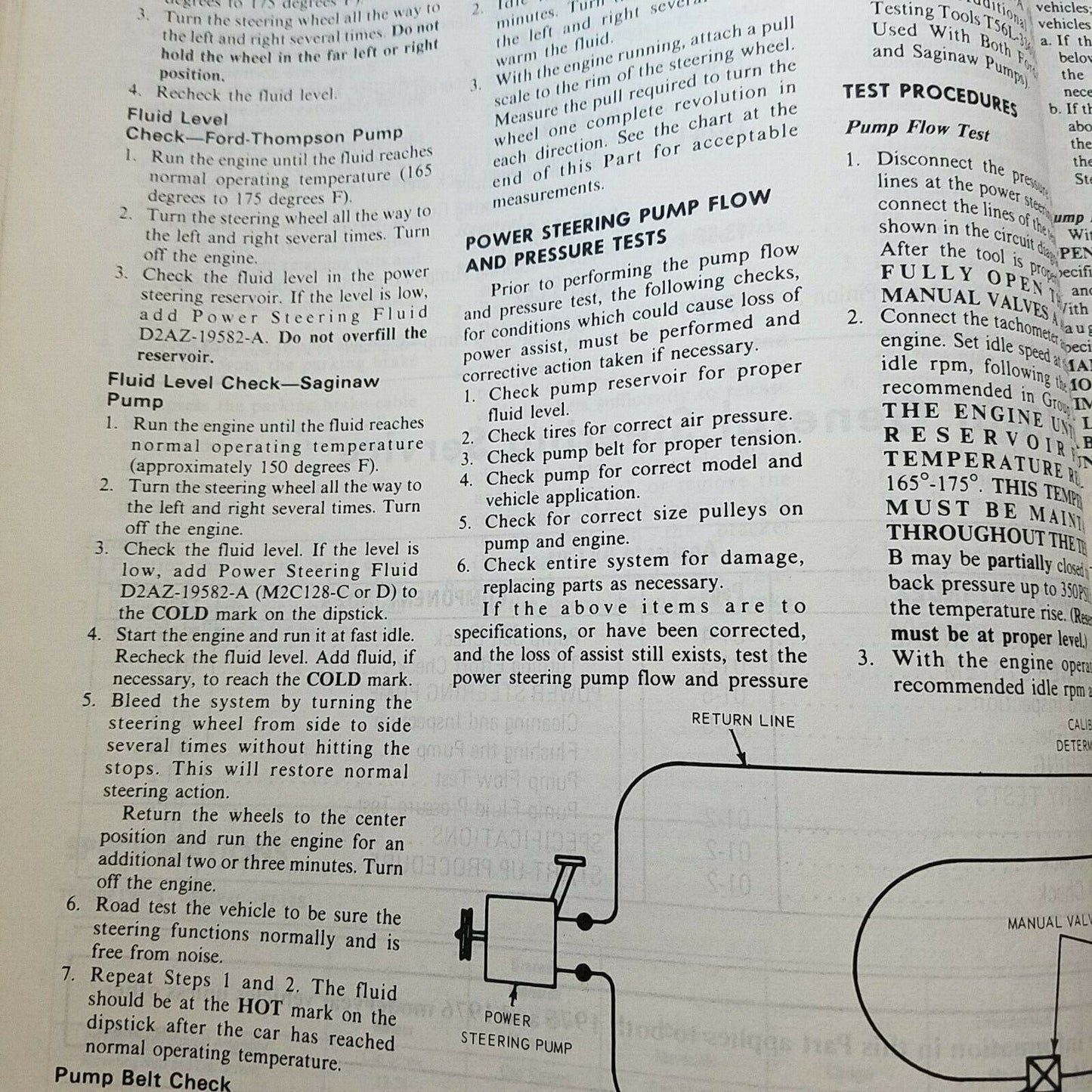 1975 - 1976  Ford Motor Company Chassis Car Shop Manual Vol 1 Chassis 1975