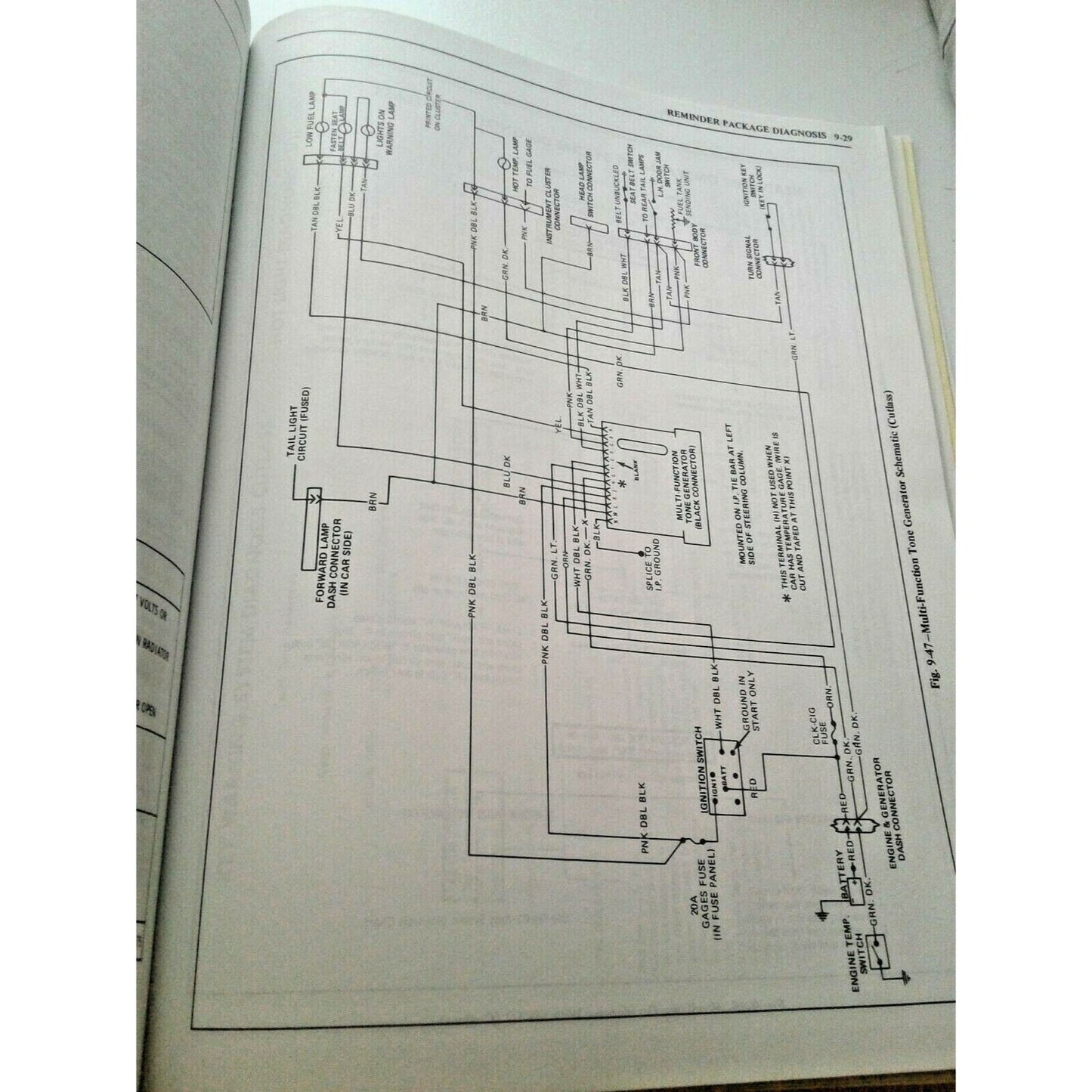 1979 Oldsmobile Chassis Service Manual All Series Shop Repair Automobile