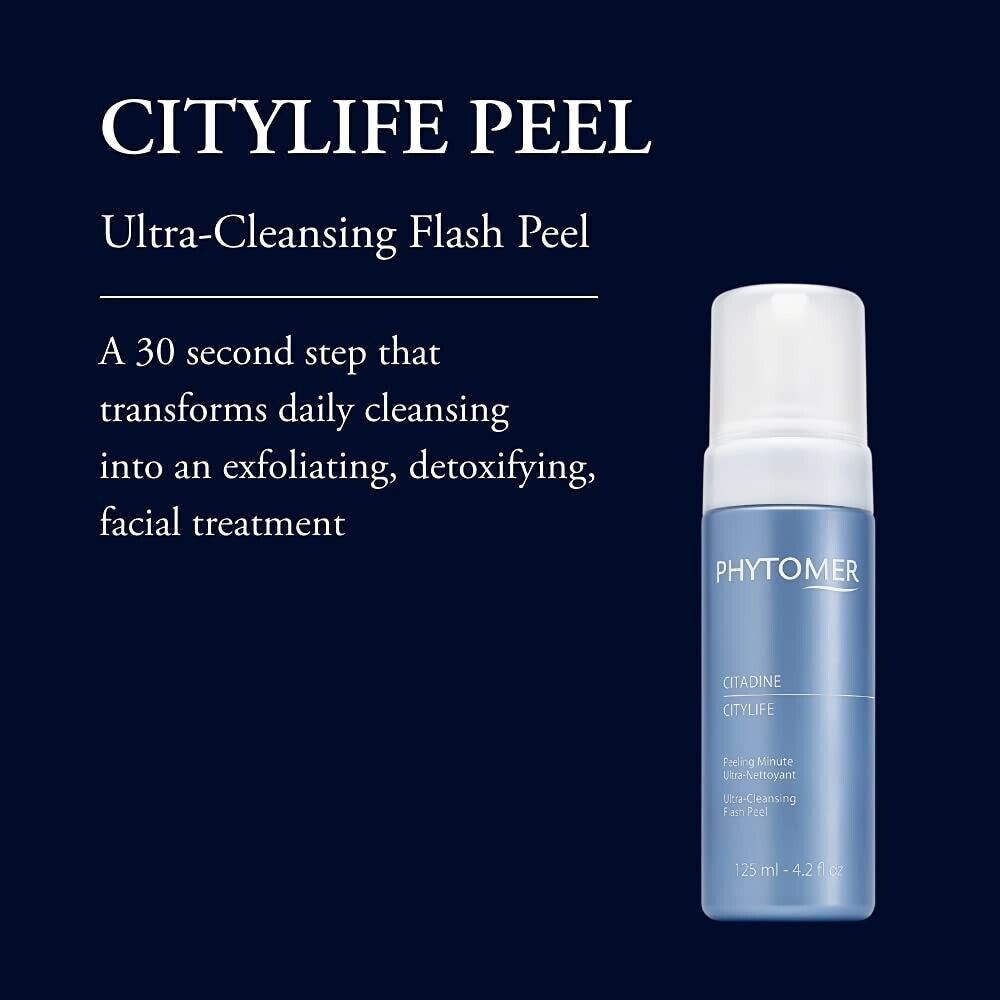 Skin Care PHYTOMER Citylife Ultra Cleansing Flash Peel  4.2 oz