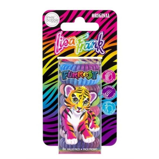 Invisibobble Lisa Frank Forrest 8 pc Original Hair Ties Set