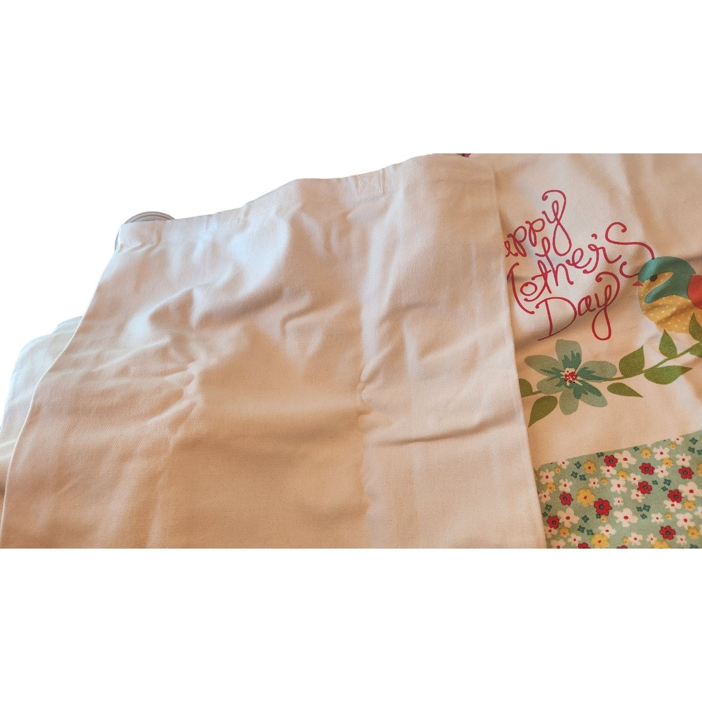 Bags Canvas Shopping  Set 3 Canvas Say  "Hello Spring "  "  Happy Mother's Day"  " April Showers Bring May Flowers"