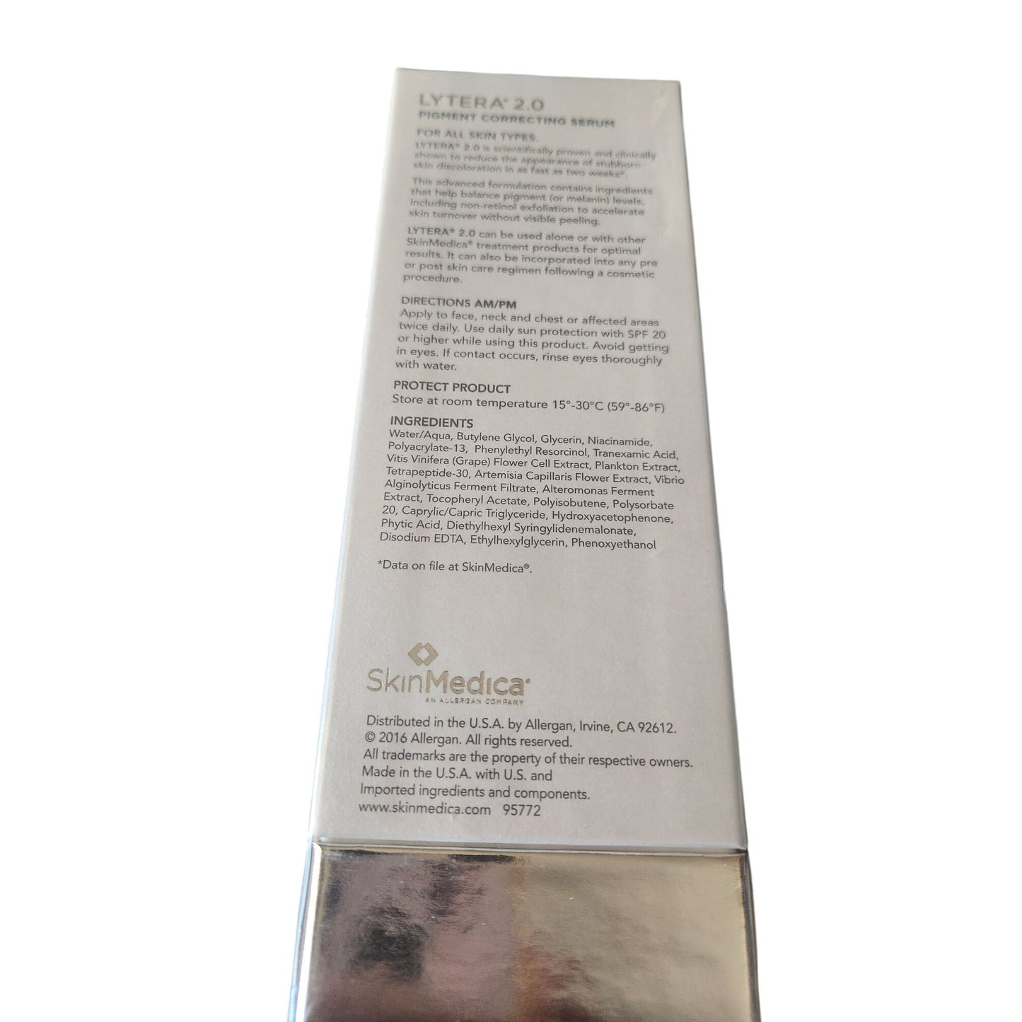 Skincare SkinMedica 2.0  LYTERA Pigment Correcting Serum   2 oz
