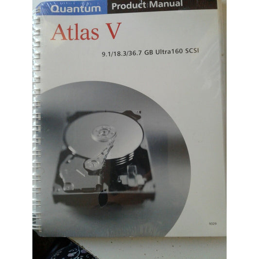 Manual Quantum Product Manual Atlas V 9.1 / 18.3 / 36.7 GB Ultra 160 SCSI New