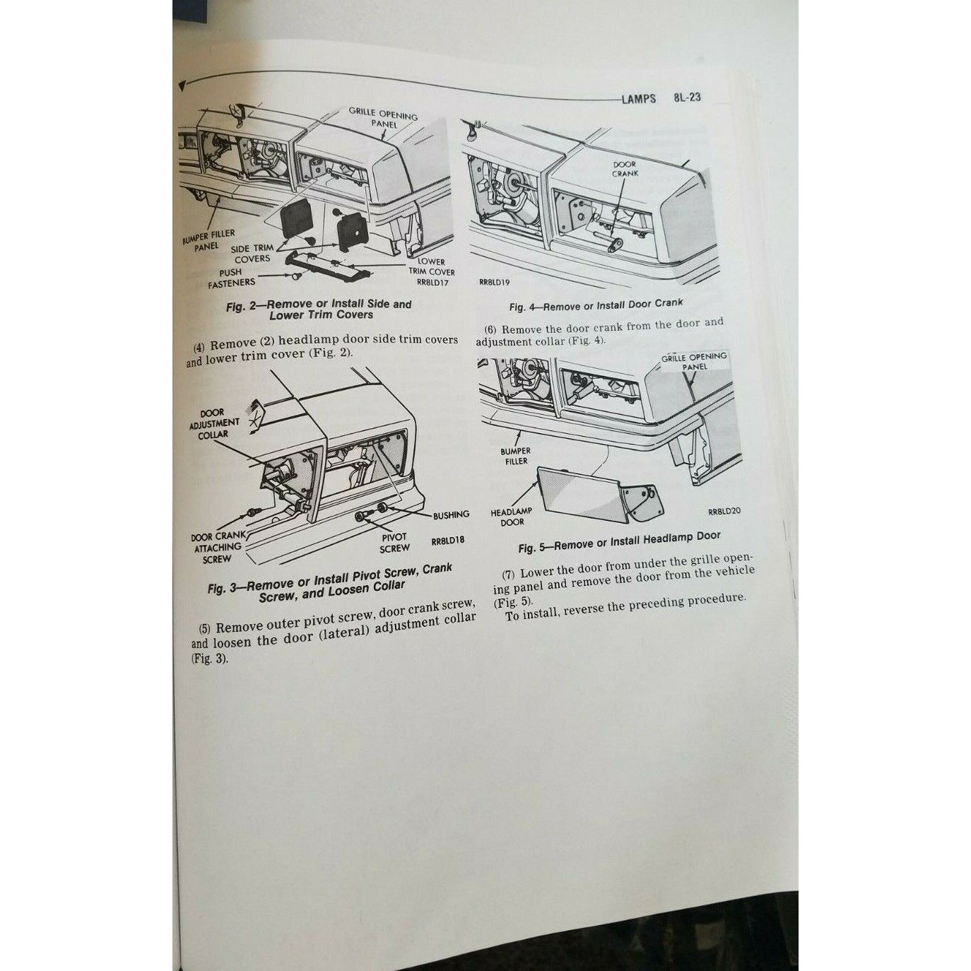 1988 Chrysler Service Manual Electrical Fuel & Emissions Front Wheel Drive