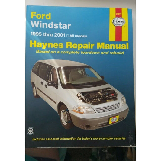 1995 - 2001 Haynes Ford Windstar  All Models Repair Manual