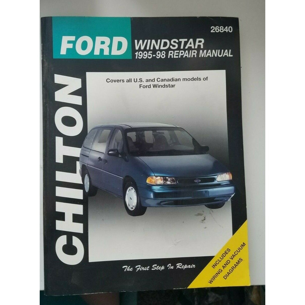 1995 - 98 Chilton's Ford Windstar Repair Manual # 26840