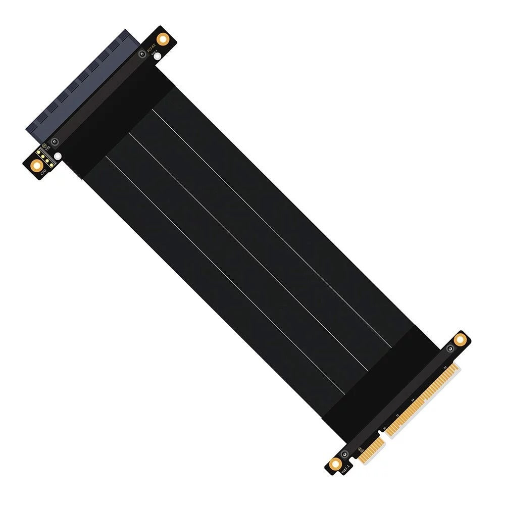 Pci Riser Cable PCI-e PCI Express 8X Extension pci-e 8X  180 Degree 20cm Extension Cord