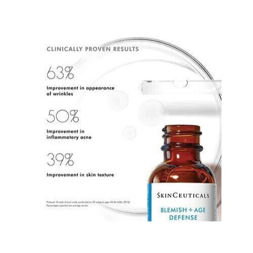 Skin Care SKINCEUTICALS BLEMISH + AGE DEFENSE SALICYLIC ACID ACNE TREATMENT 1 OZ