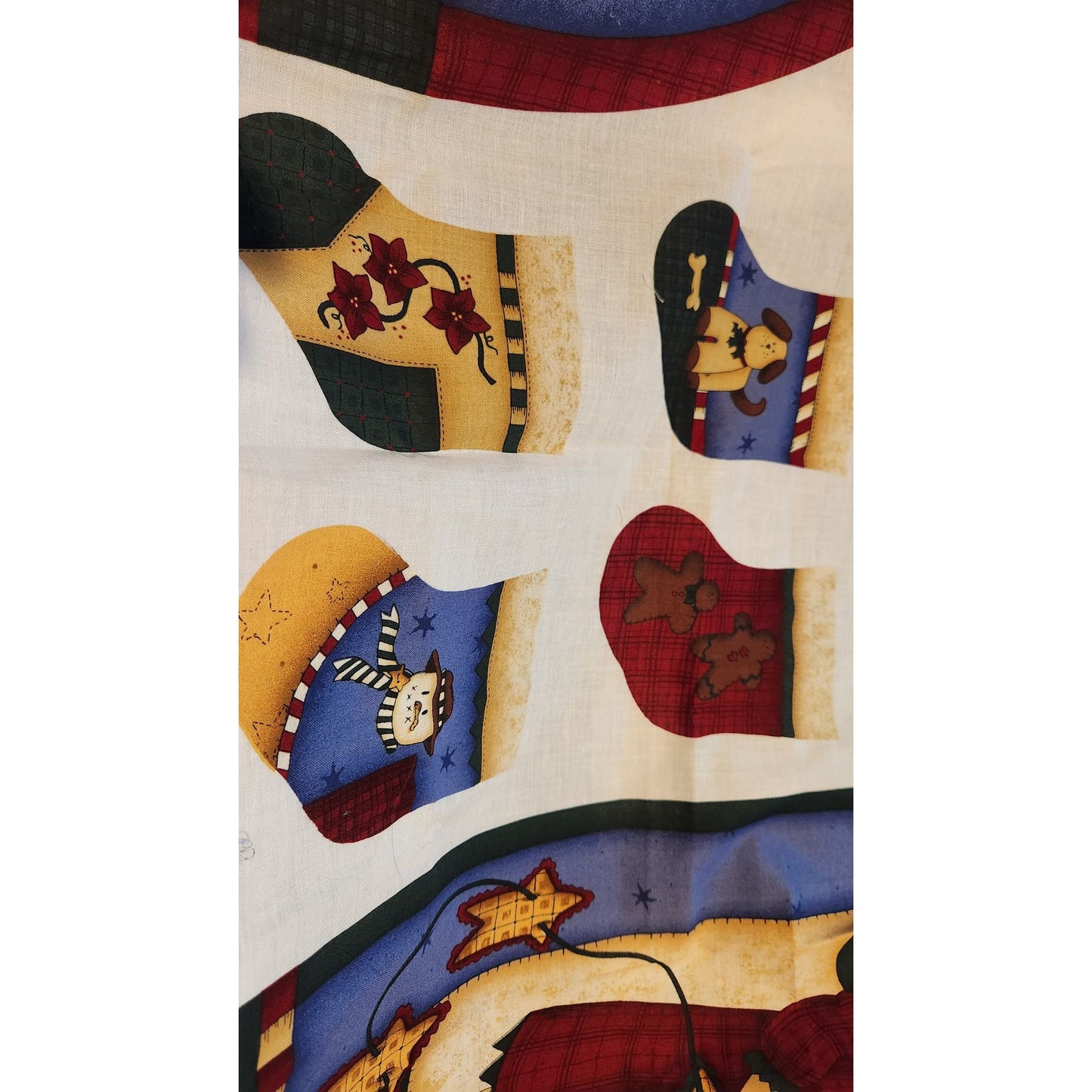 Craft Kit Whispering Pines Christmas Panel 36 x 60 Make several items applique