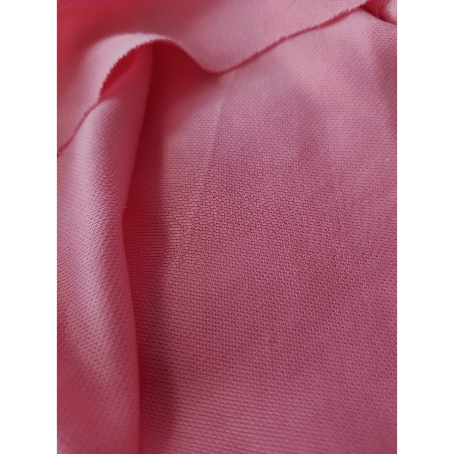 Material Peach  Light Polyester  Flowing  72" x 64"  Stretchy Flowing