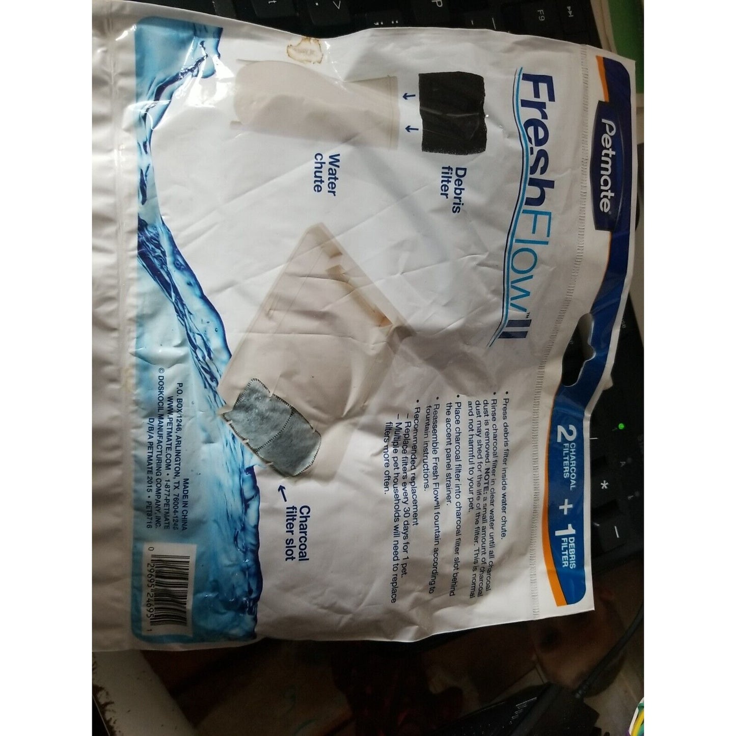 PetMate Fresh Flow 2 Dog & Cat Water Fountain Replacement Filter