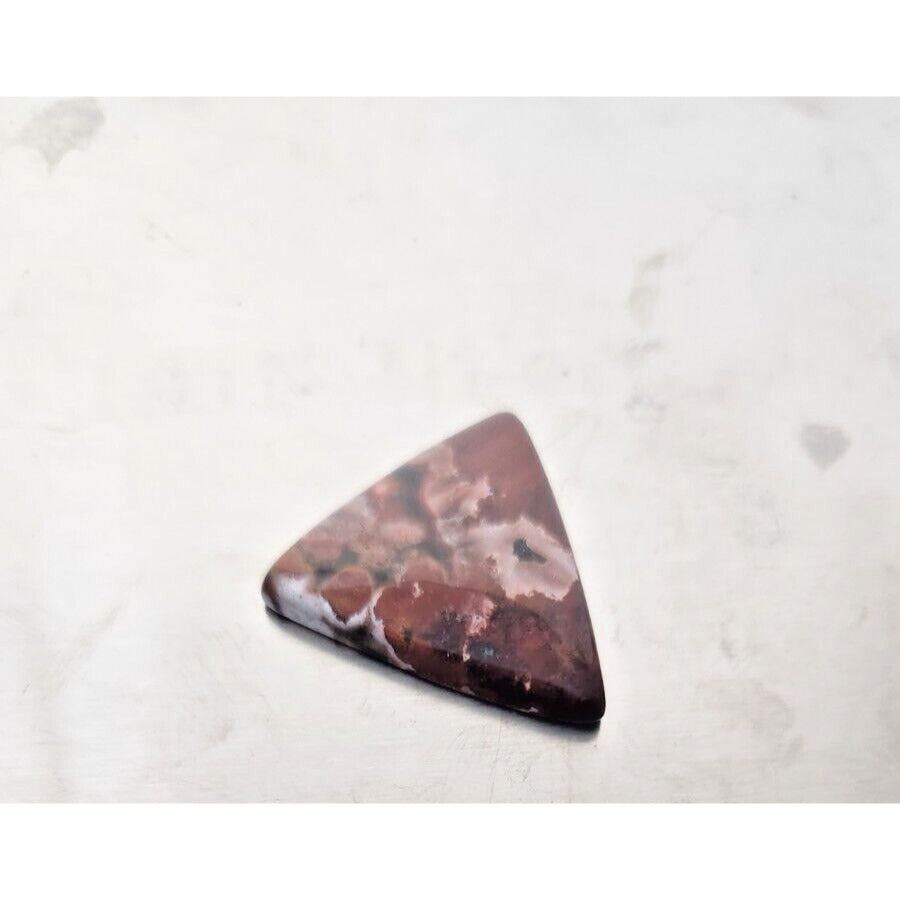 Gemstones Loose Coffee Jasper Triangle 6.2 gr Pendant Size 32 mm x 32 mm