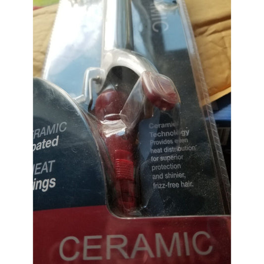Select Pro 1 Inch Ceramic Curling Iron 2 Heat Settings Swivel Cord Cl-715C-1