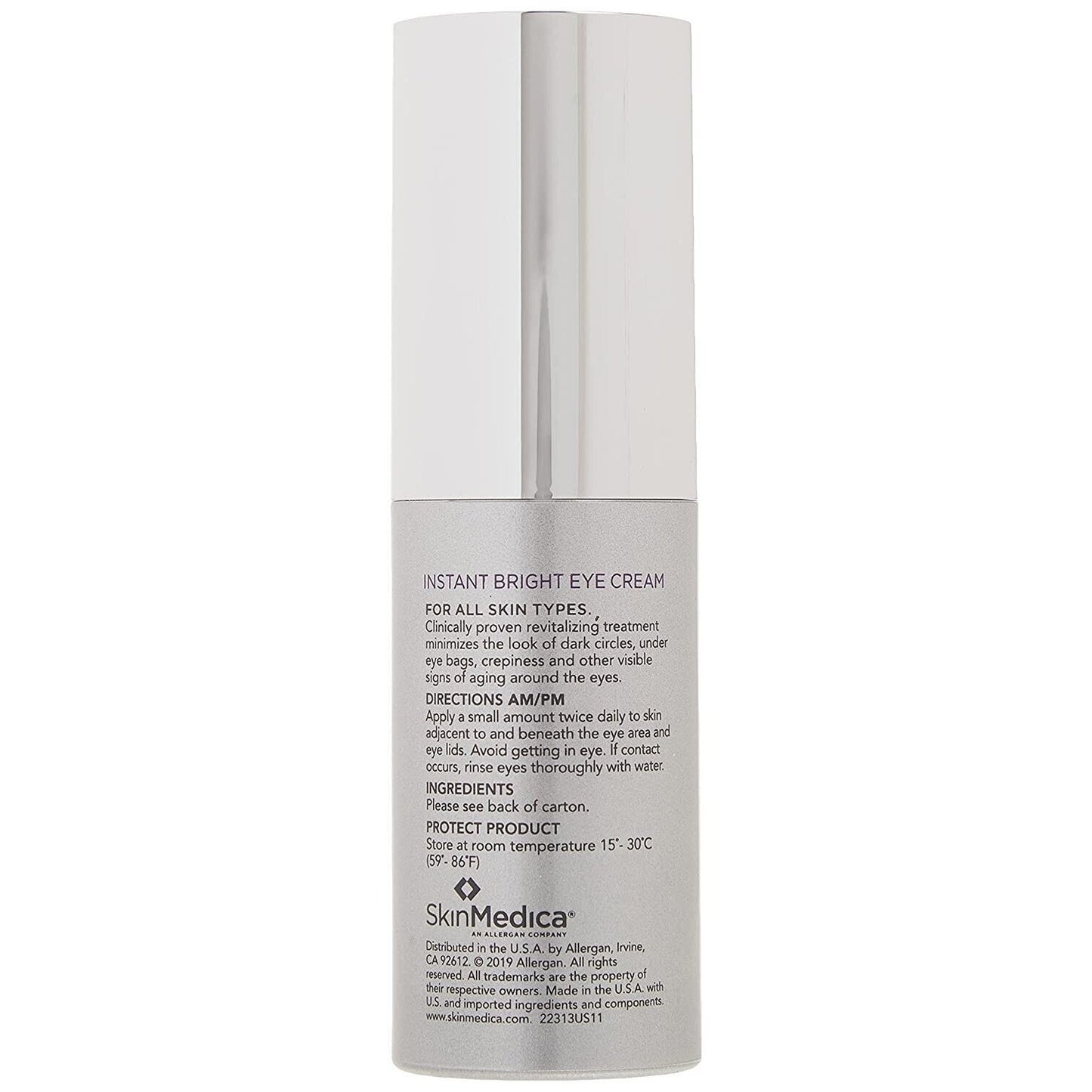 Skin Care SkinMedica Instant Bright Eye Cream, 0.5 oz.