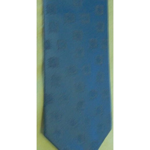 Tie Men's Polyester / Silk  Royal Knight Neck Tie Blue Squares Geometric Shapes