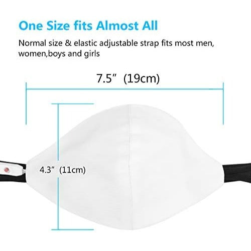 Face Mask LED Light up Face Mask 7 Color Lights USB Rechargeable Glowing Luminous Mask