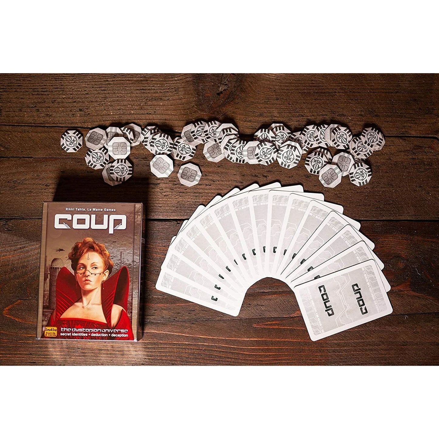 Toys Game Coup The Dystopian Universe Brand: Indie Boards and Cards 2 - 4 Player