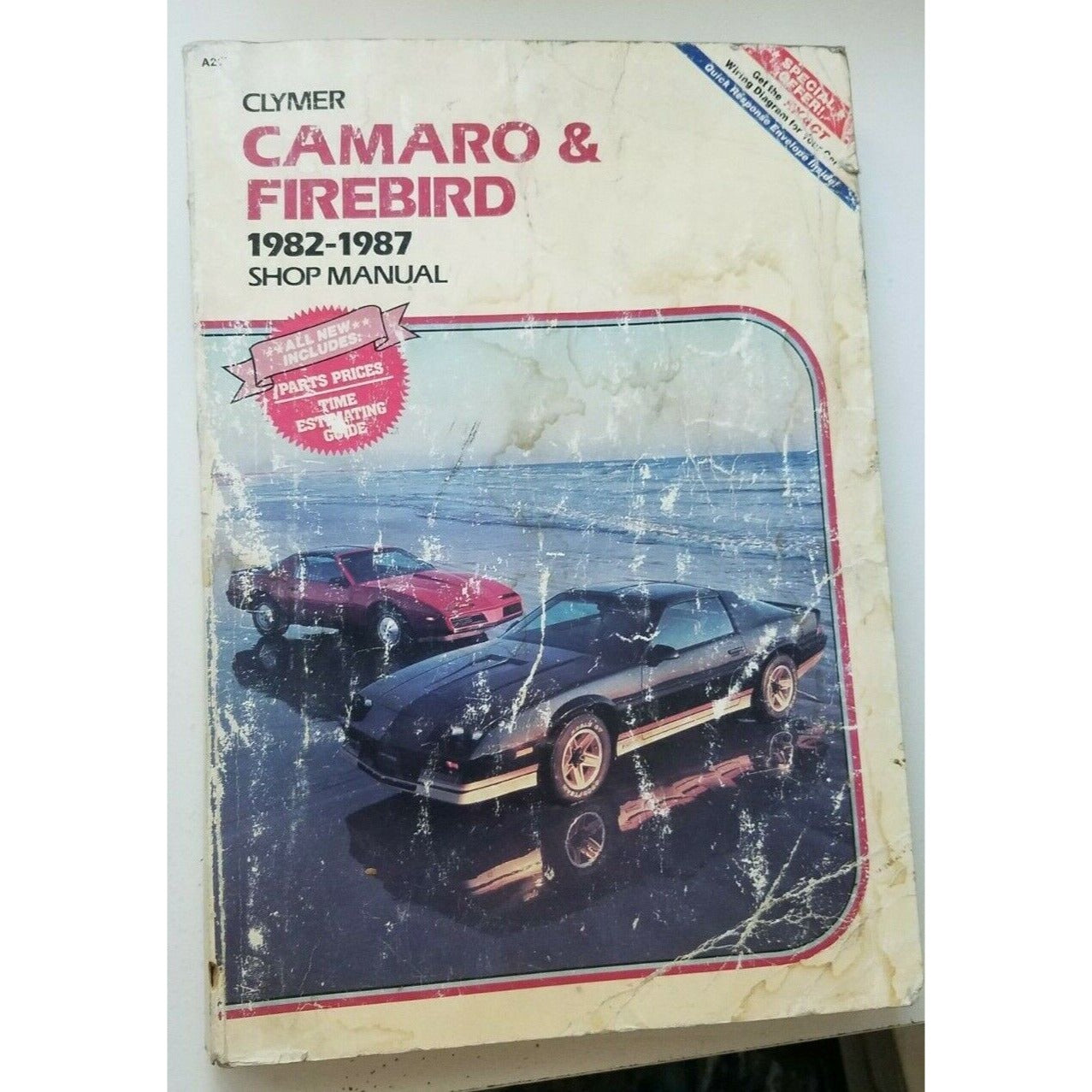 Book 1982-87 Clymer Camaro and Firebird Shop Automobile Service Guide A257