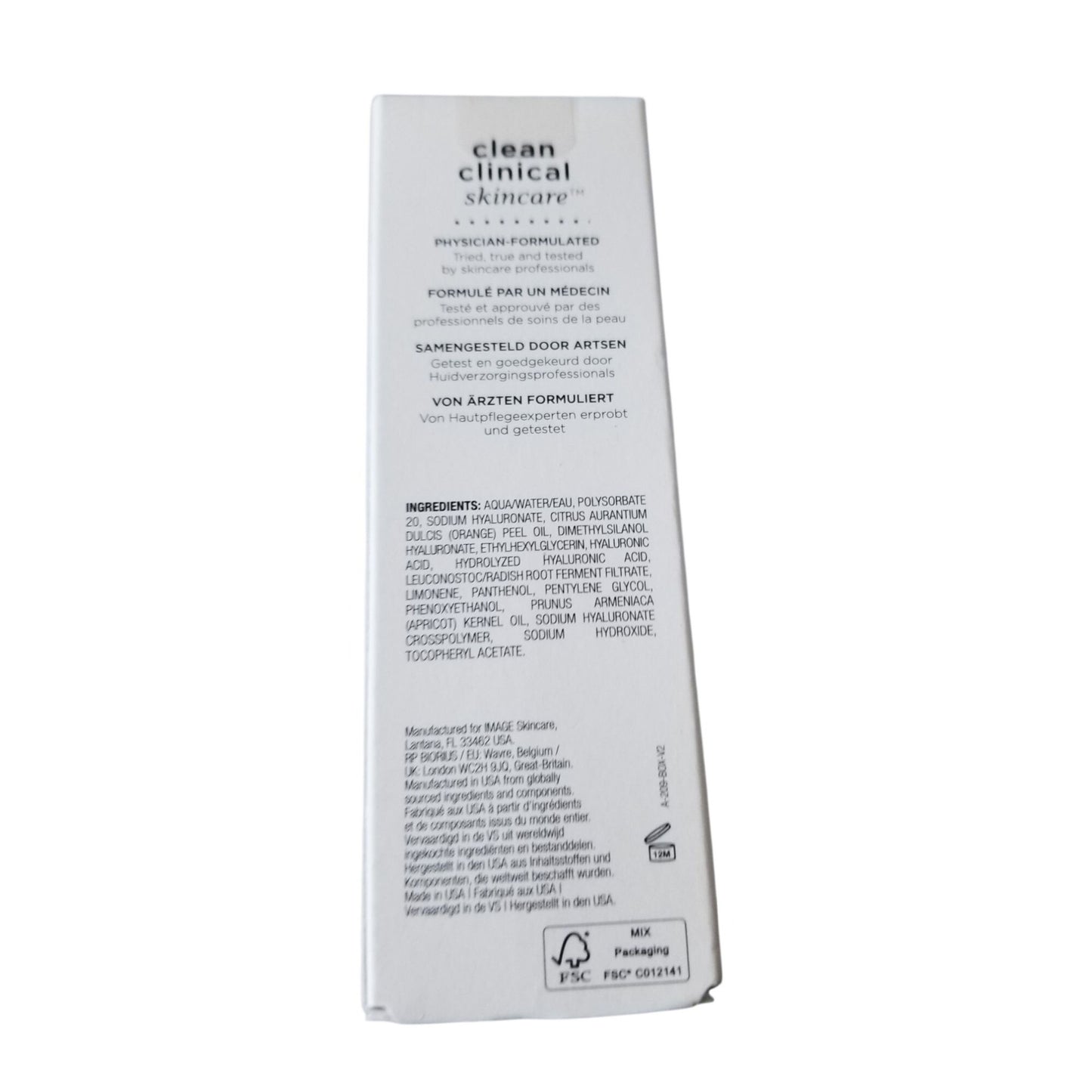 Skincare Image Ageless total pure hyaluronic filler  1 oz new