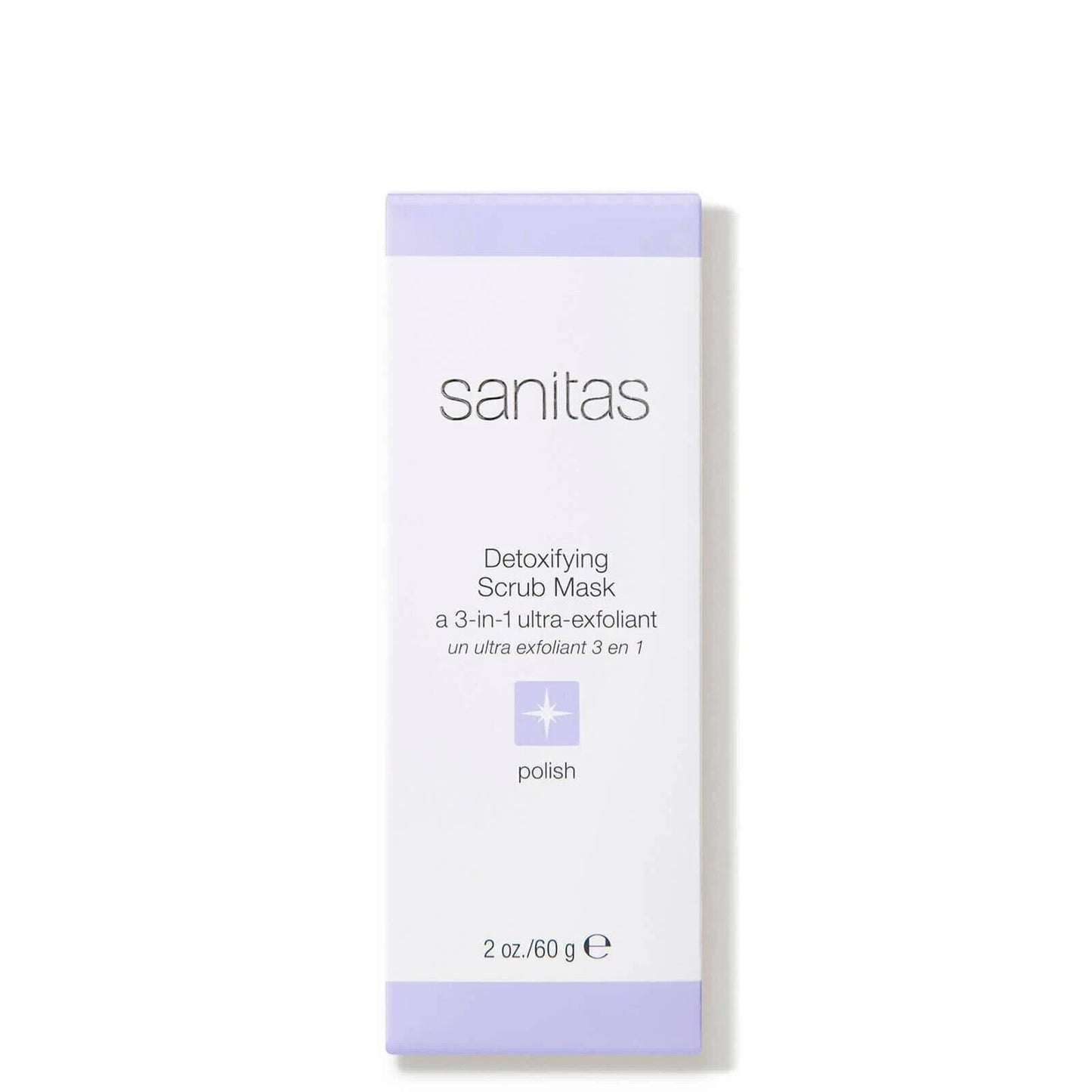 Skin Care Sanitas Detoxifying Scrub Mask 60g 2oz