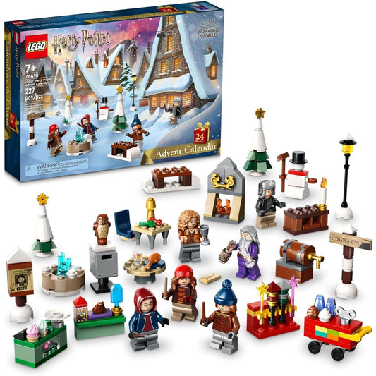 LEGO Harry Potter 2023 Advent Calendar 76418 Christmas Countdown Playset with Daily Suprises, Discover New Experiences with this Holiday Gif