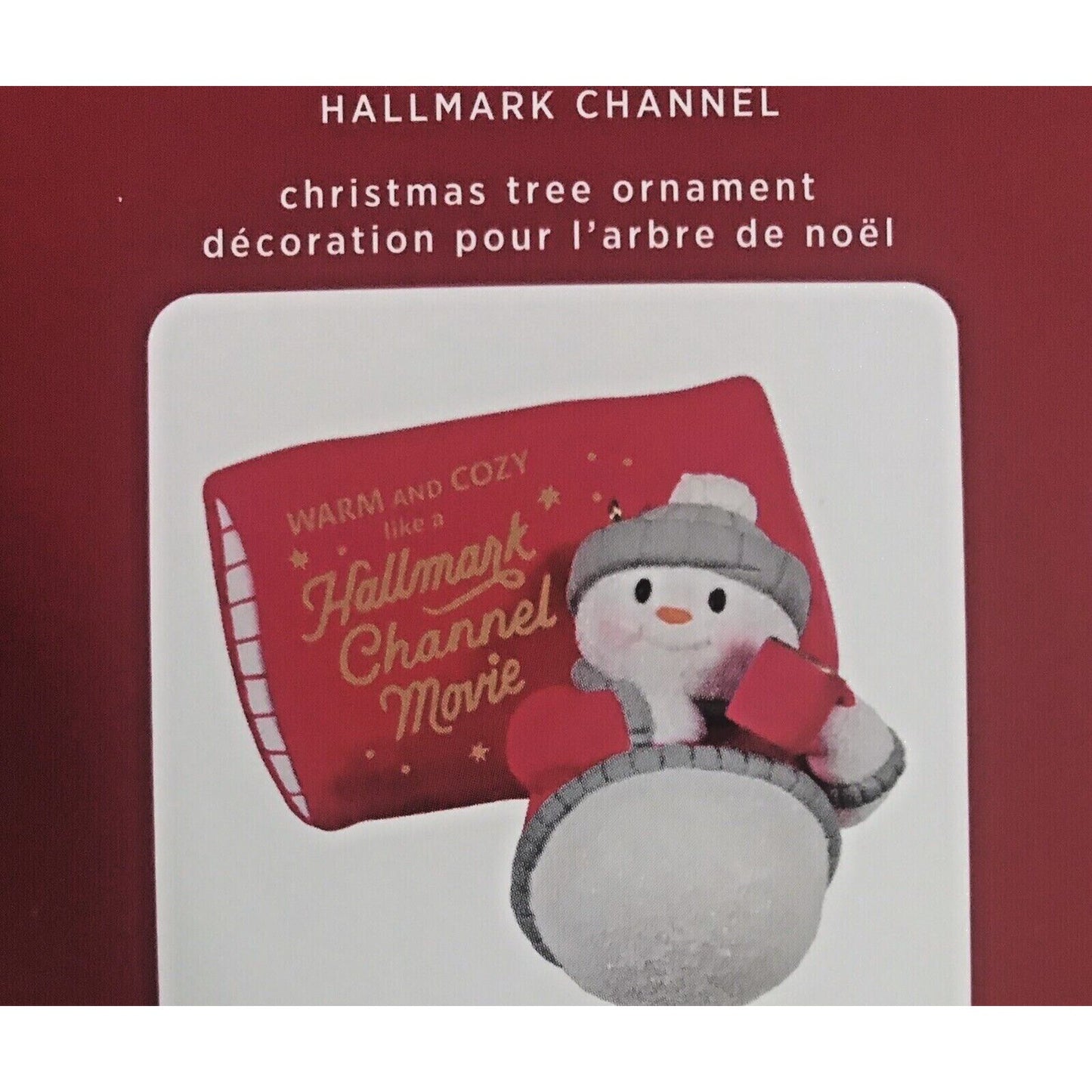 Ornament 2020 Hallmark Ornament  Hallmark Channel WARM & COZY CHRISTMAS ~ NIB