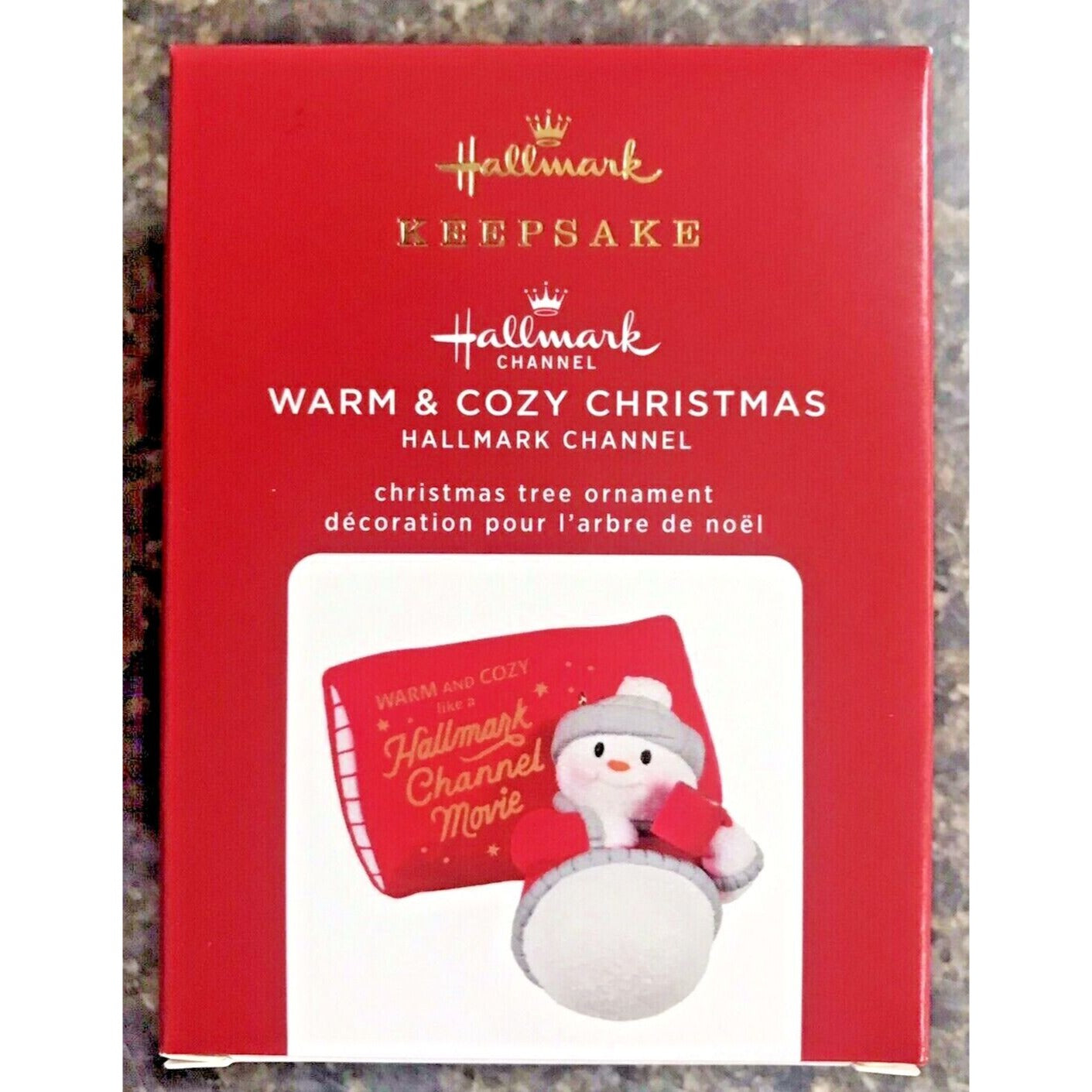 Ornament 2020 Hallmark Ornament  Hallmark Channel WARM & COZY CHRISTMAS ~ NIB