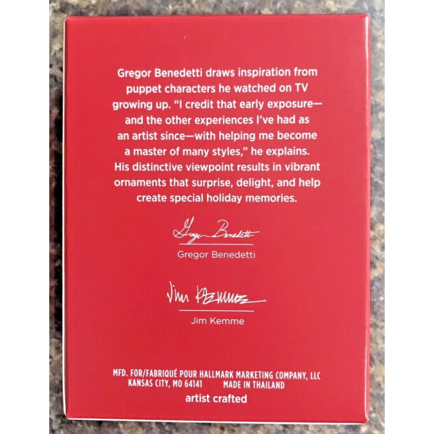 Ornament 2020 Hallmark Ornament  Hallmark Channel WARM & COZY CHRISTMAS ~ NIB