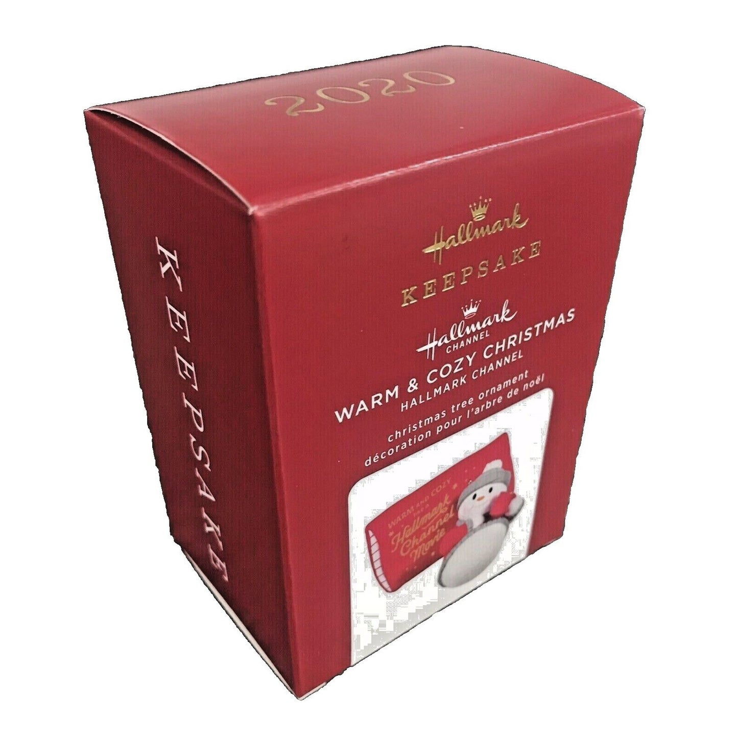 Ornament 2020 Hallmark Ornament  Hallmark Channel WARM & COZY CHRISTMAS ~ NIB