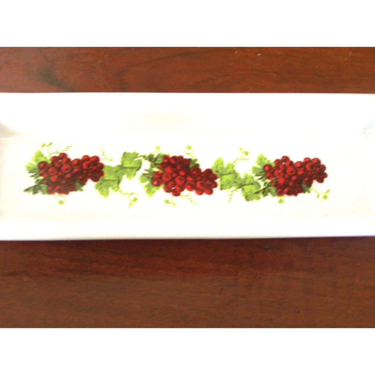 Relish Plate Olive Dish Grapes Ceramic Party Serving Tray California Pantry