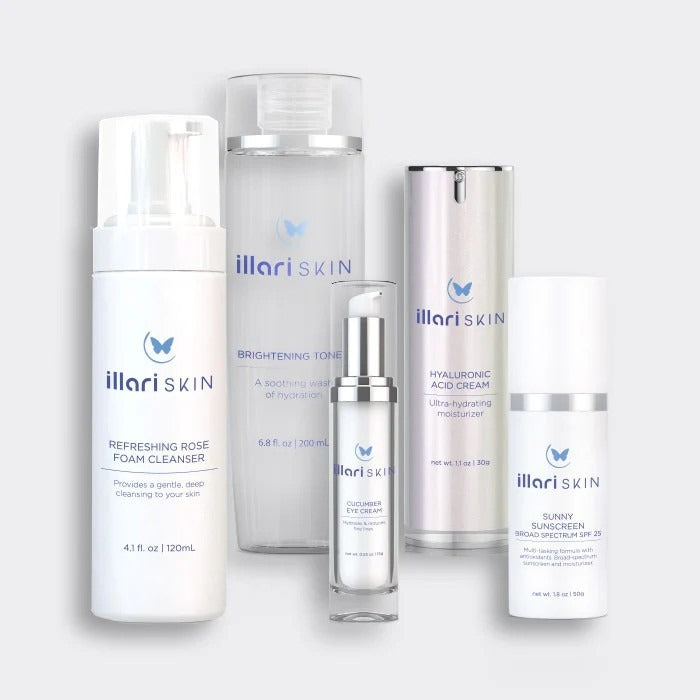 Skin Care Illari Skin ESSENTIALS KIT- 5 piece STARTER KIT