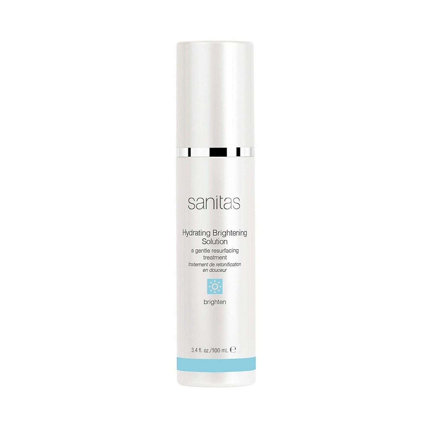 Skin Care Sanitas  Hydrating Brightening Solution, Gentle, Exfoliating  3.4 oz