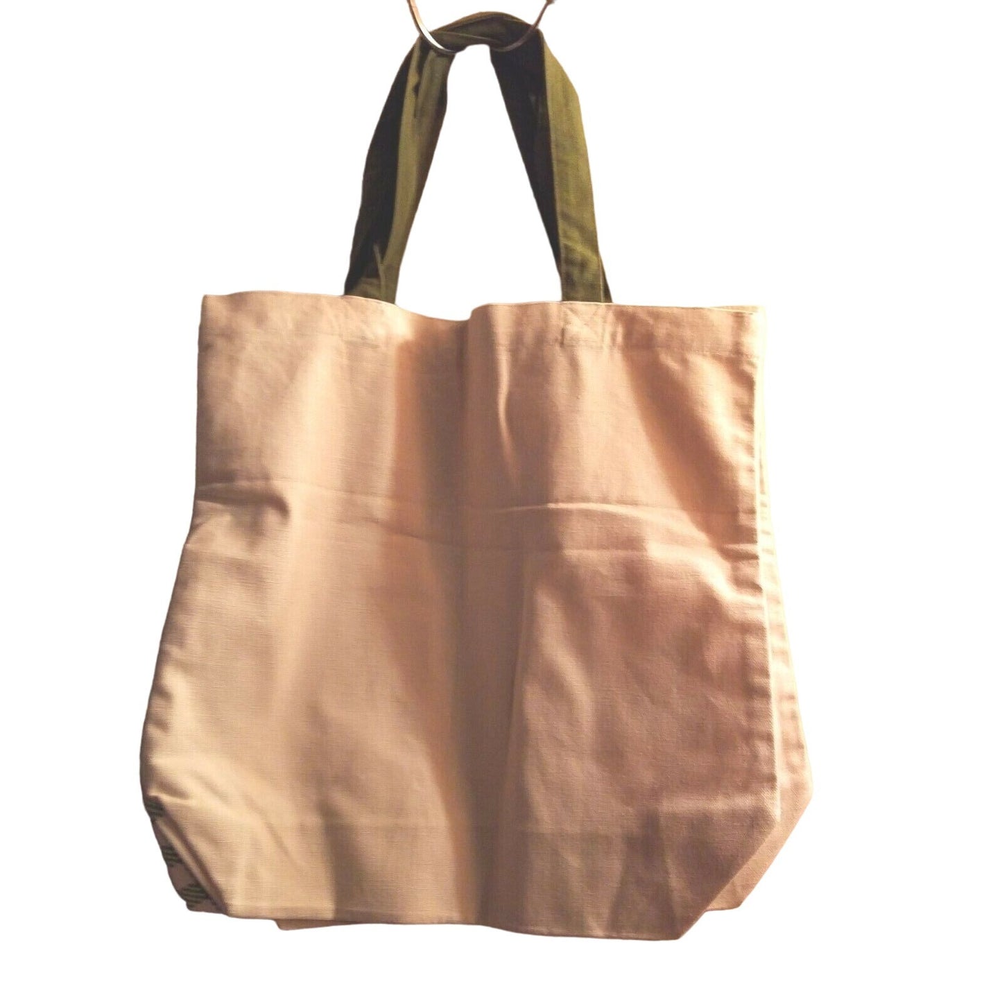 Bags Canvas Shopping  Set 2 Canvas Say  "Grow outside and Play"  "  Grow where you are Planted"