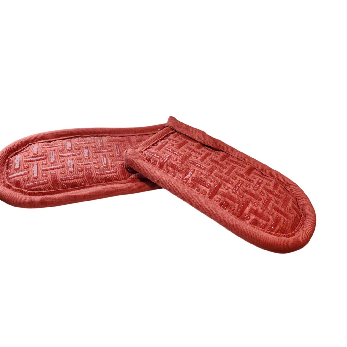 Kitchen Pot Handle Holder Supreme Red Set of 2  Silicone 2 pack  Cover Teflon 3 x 6