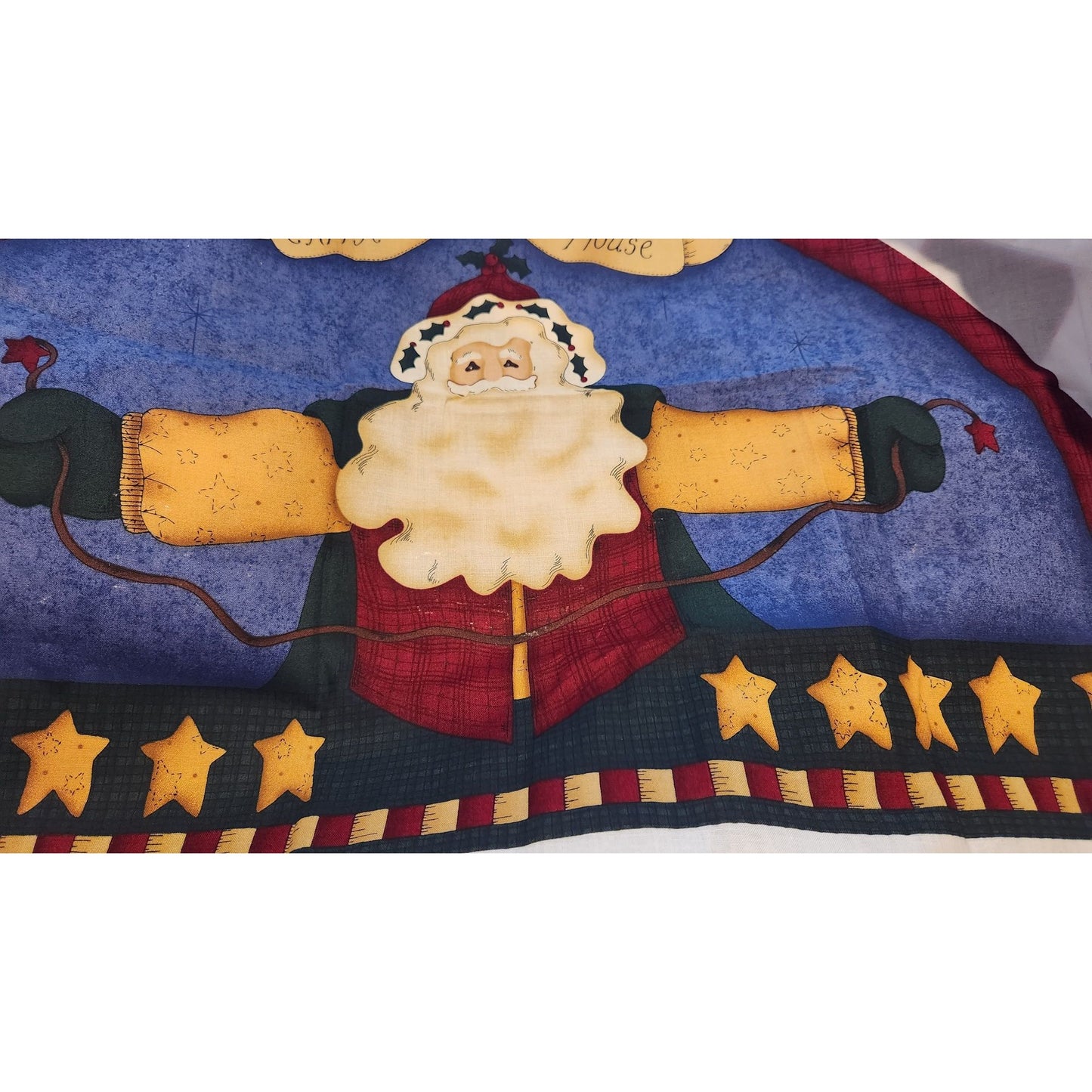 Craft Kit Whispering Pines Christmas Panel 36 x 60 Make several items applique