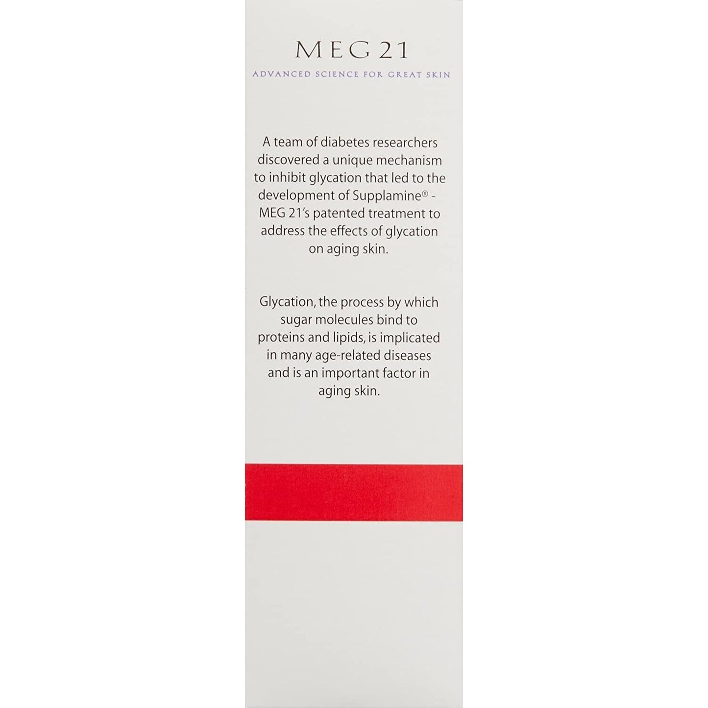 Skin Care MEG 21 Soothe & Calm Redness Relief. Serum reduces inflammation,  1 oz