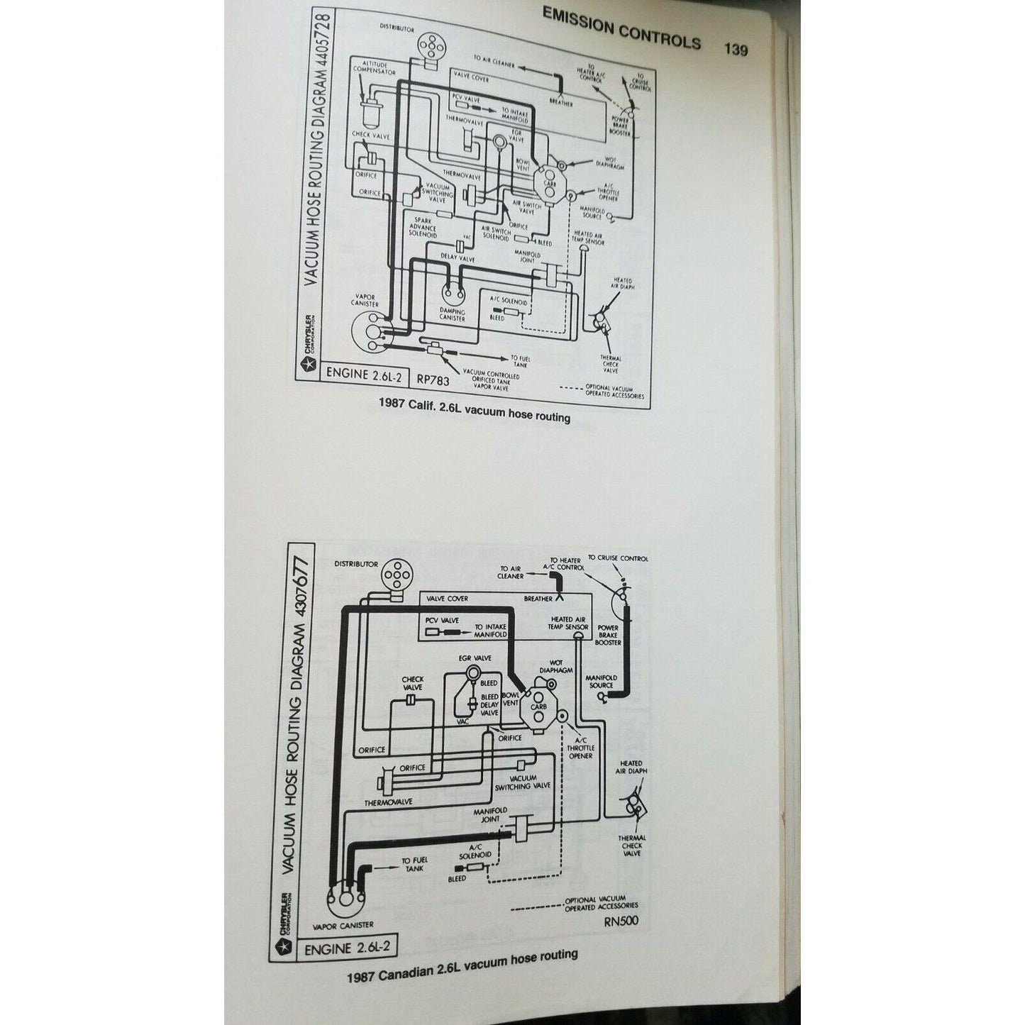 1984 -1988  Chilton's Dodge Caravan Plymouth Voyager Repair Manual # 7482