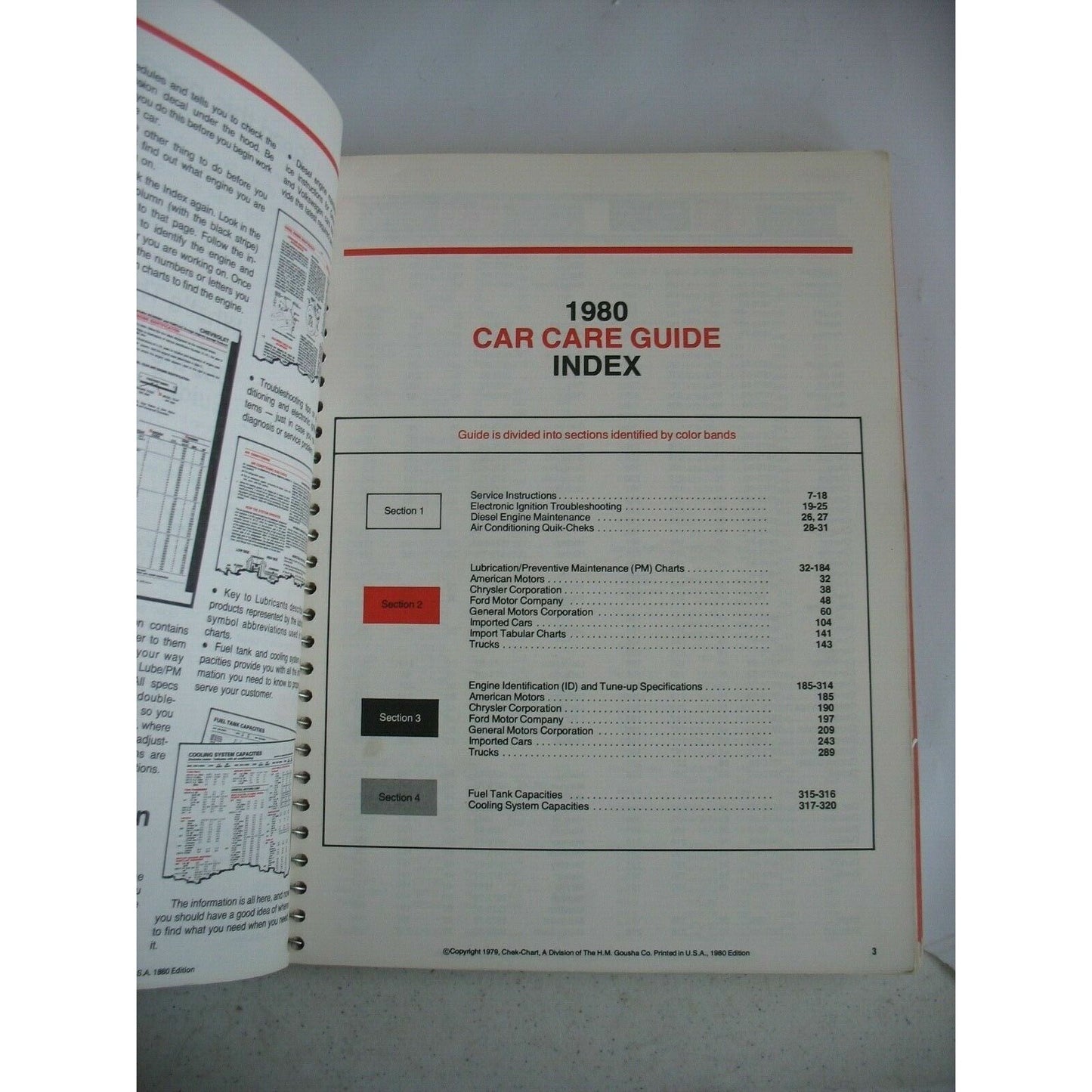 1980 Chevron Car Care Guide Book