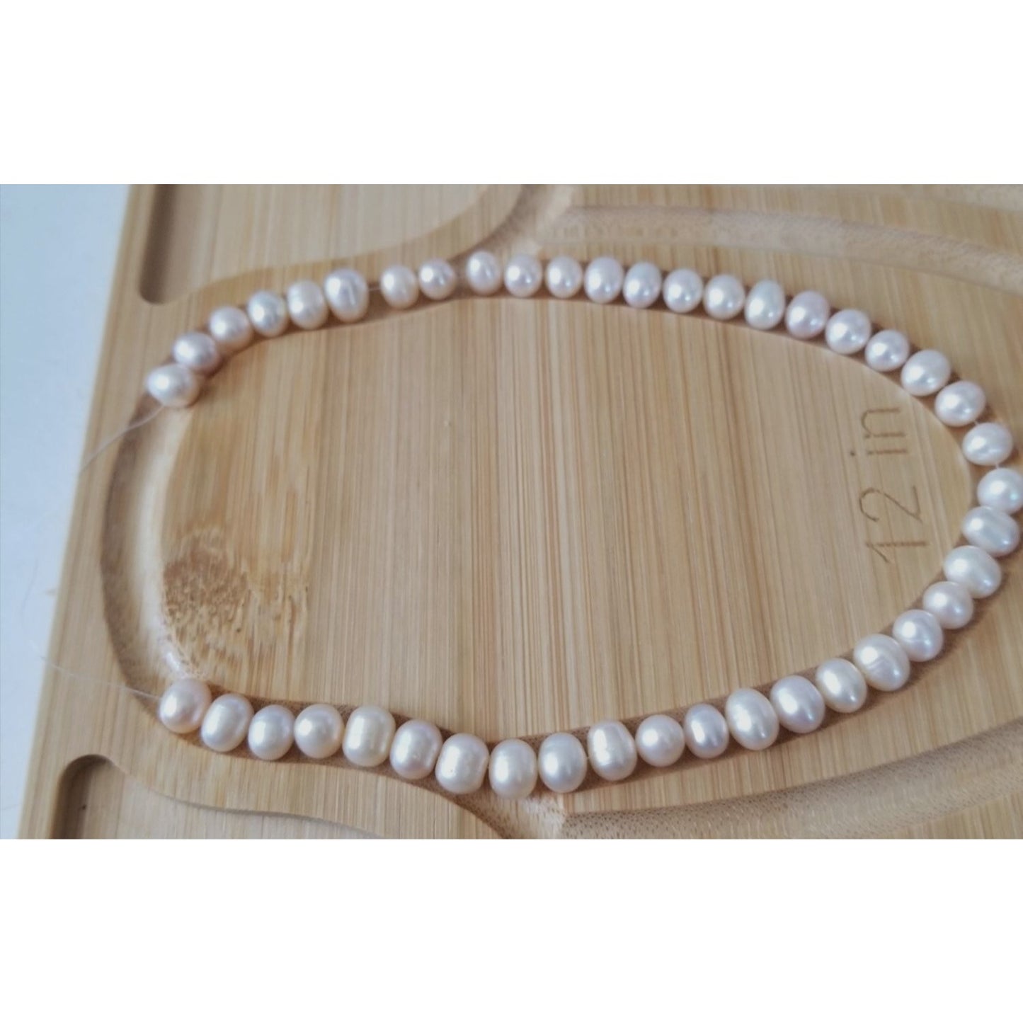 Loose Pearl Pink Pearl  Bag  L 10  Round  8 mm  Bin  Pearl  62 Pcs  98 ct  20 gr  14" Drilled