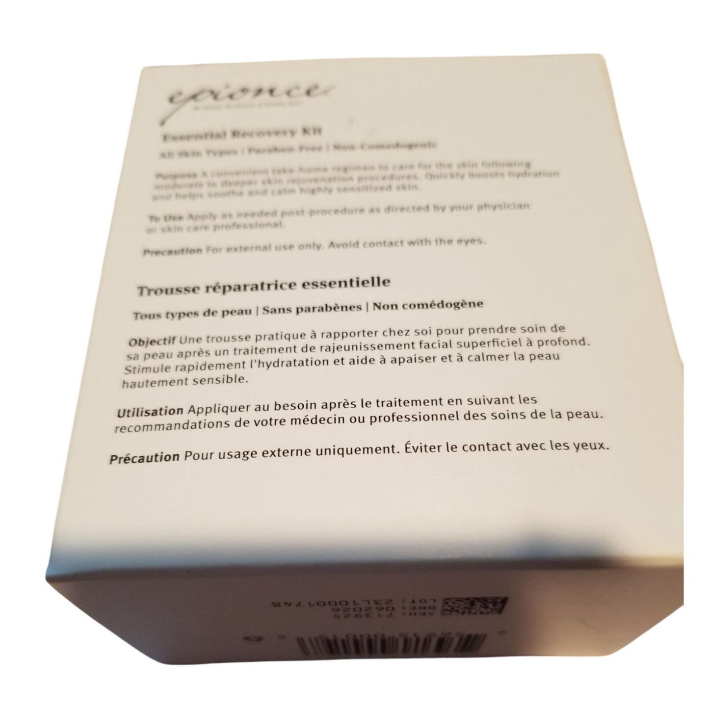 Skincare Epionce Essential Recovery Kit 3 piece  All skin types
