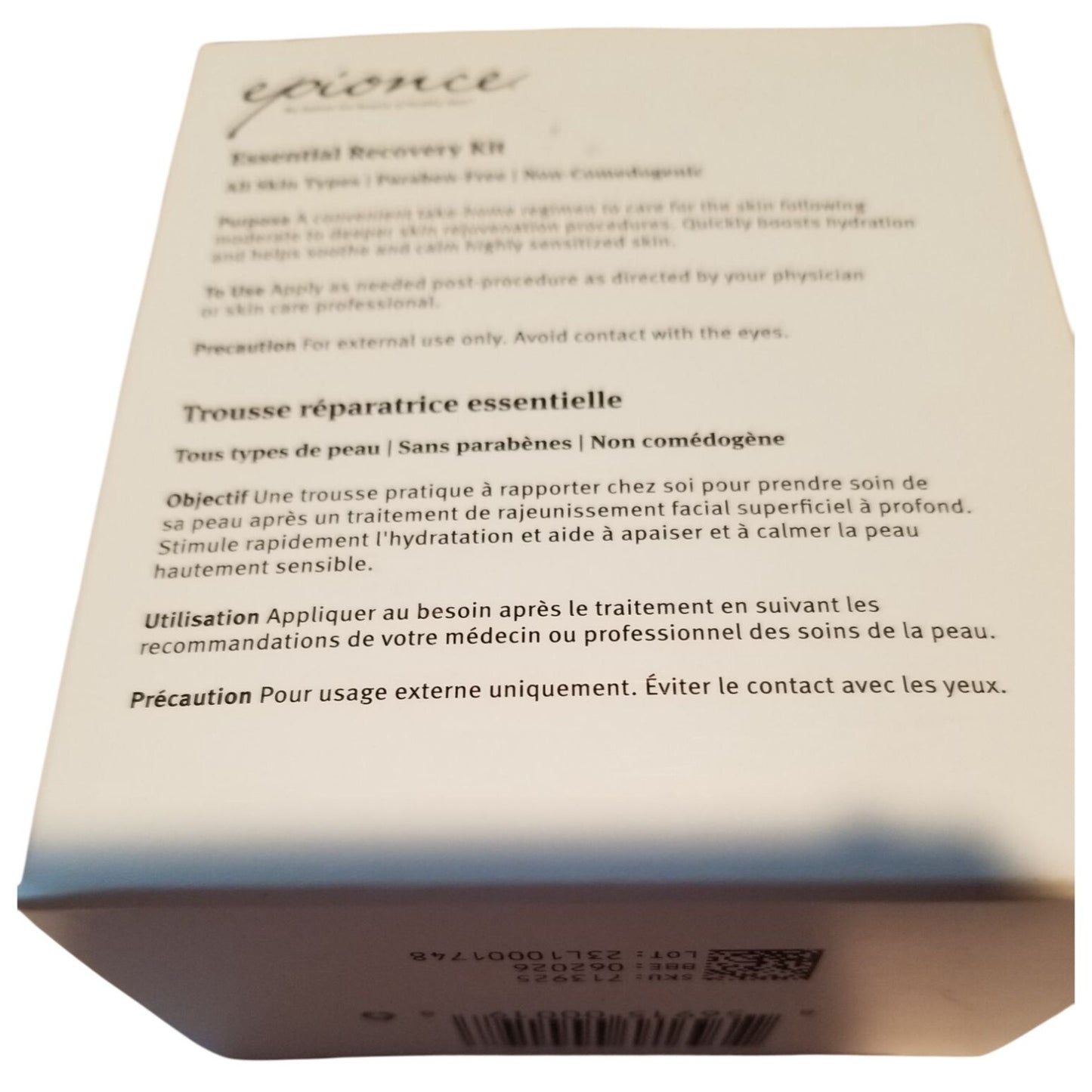 Skincare Epionce Essential Recovery Kit 3 piece  All skin types