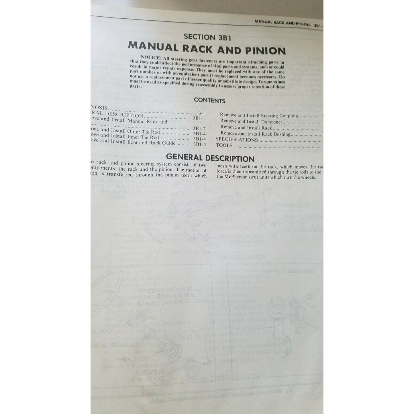 Book  1982 Chevrolet Cavalier Manual Service Automobile Shop