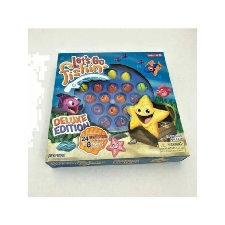 Game Let's Go Fishing Deep Sea Deluxe Edition Game. Race To Catch The Most Fish