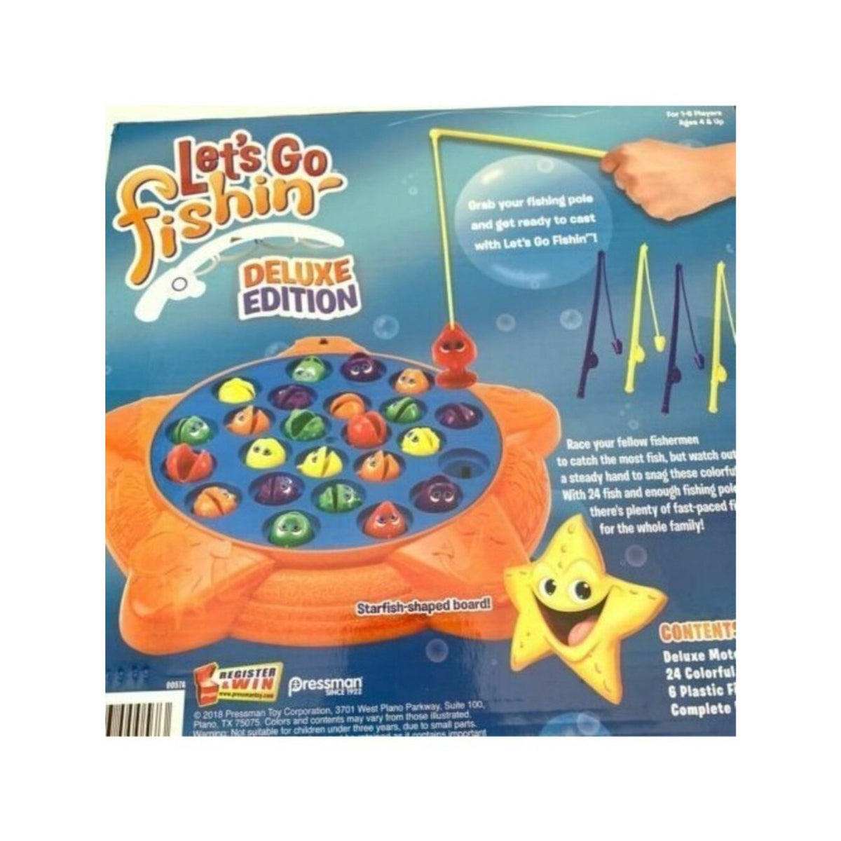 Game Let's Go Fishing Deep Sea Deluxe Edition Game. Race To Catch The Most Fish