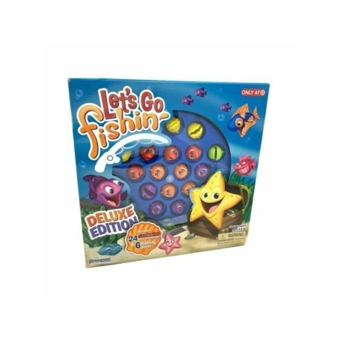 Game Let's Go Fishing Deep Sea Deluxe Edition Game. Race To Catch The Most Fish
