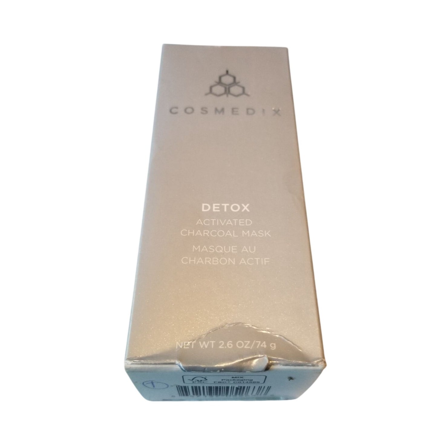 Skincare Cosmedix Detox 2.6 oz  Activated Charcoal Mask  new