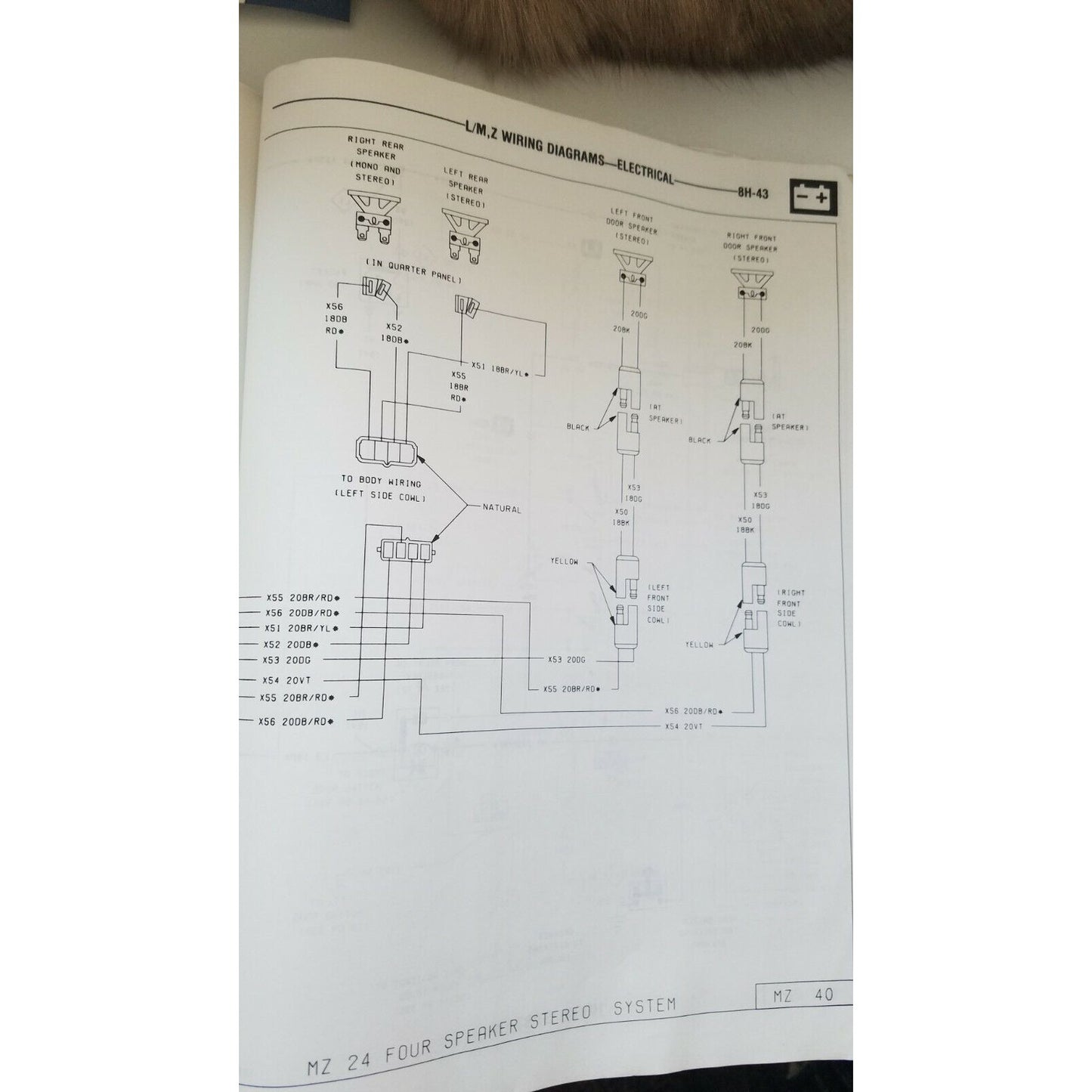 Book 1986 Chrysler Service Manual Wiring Diagrams Omni Charger Aries Reliant 600