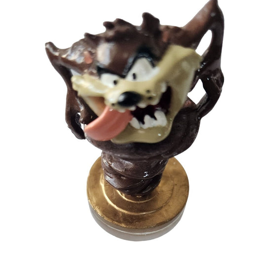 Cheese Pins  Warner Bros 1 each  Tasmanian Devil  4" tall 1" stand Mark your Cheese